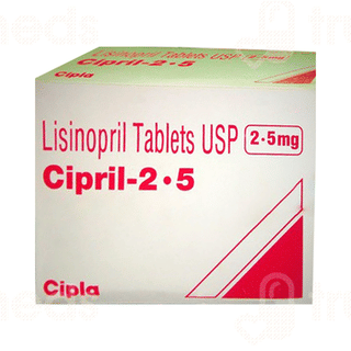 Cipril 2.5 MG Tablet 10