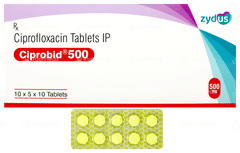 Ciprobid 500 Tablet 10