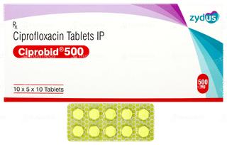 सीप्रोबीड 500 टैबलेट 10