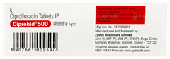 Ciprobid 500 Tablet 10 Ciprobid 500 Tablet 10