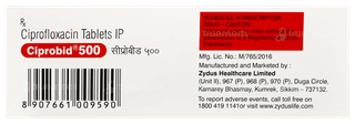 सीप्रोबीड 500 टैबलेट 10