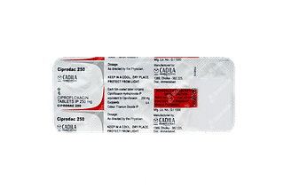 Ciprodac 250 Tablet 10