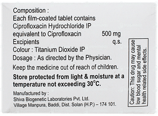 Ciprokem 500 Tablet 10