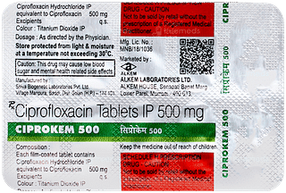 Ciprokem 500 Tablet 10