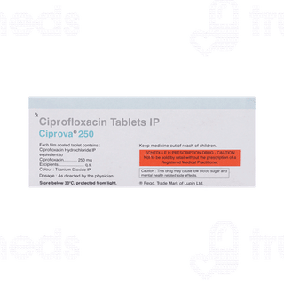 Ciprova 250 Tablet 10