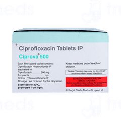 Ciprova 500 Tablet 10
