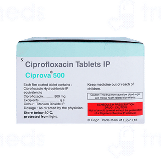 Ciprova 500 Tablet 10