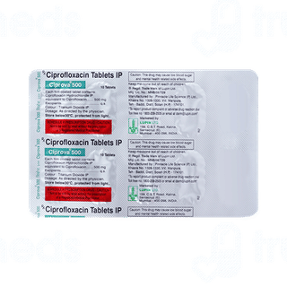 Ciprova 500 Tablet 10