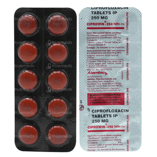 Ciprowin 250 Mg Tablet 10