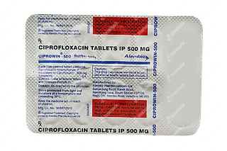 Ciprowin 500 MG Tablet 10