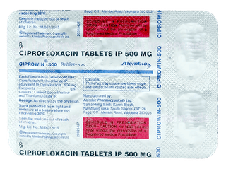 Ciprowin 500 Tablet 10