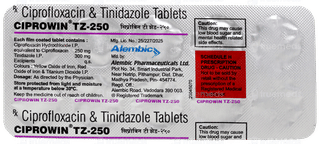 Ciprowin Tz 250 Tablet 10