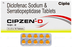 Cipzen D Tablet 10