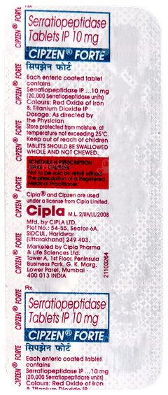 Cipzen Forte Tablet 10