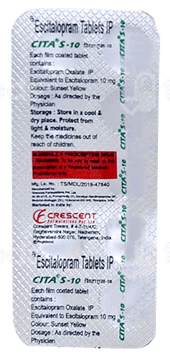 Cita S 10 Mg Tablet 10