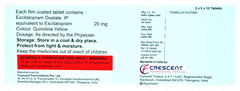 Cita S 20 Mg Tablet 10