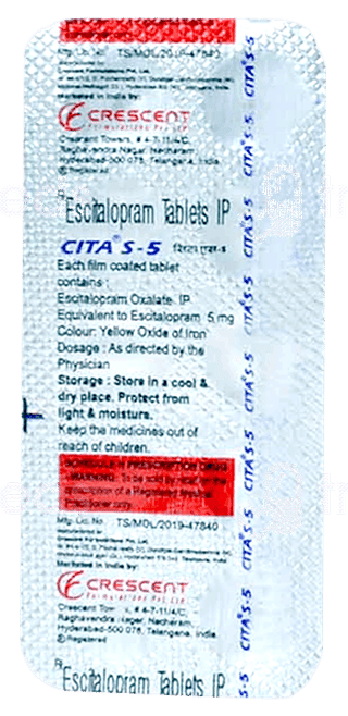 Cita S 5 Mg Tablet 10