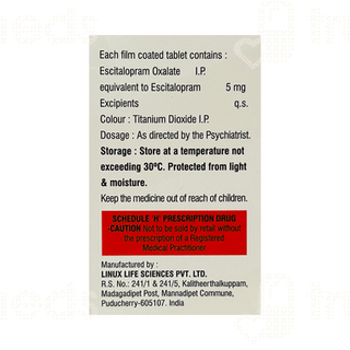 Citalin 5 MG Tablet 10