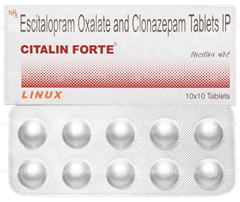Citalin Forte 10/0.5 Mg Tablet 10