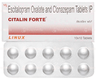 Citalin Forte 10/0.5 Mg Tablet 10