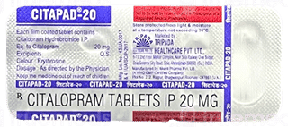Citapad 20 Mg Tablet 10
