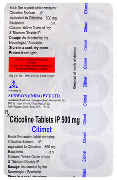 Citimet Tablet 10