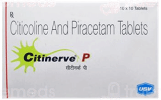Citinerve P 500/400 Mg Tablet 10