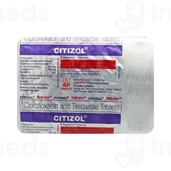 Citizol 500/600 MG Tablet 10 Citizol 500/600 MG Tablet 10