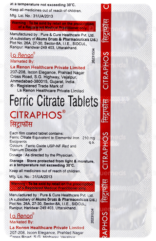 Citraphos Tablet 10
