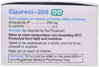 Cizorest 200 Od Tablet 10