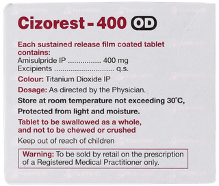 Cizorest 400 Od Tablet 10
