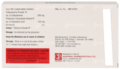 Cladoxim 200 Tablet 10 Cladoxim 200 Tablet 10