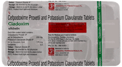 Cladoxim 200 Tablet 10 Cladoxim 200 Tablet 10