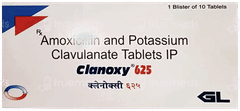 Clanoxy 625 Tablet 10