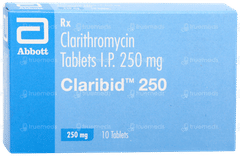 Claribid 250 Tablet 10 Claribid 250 Tablet 10