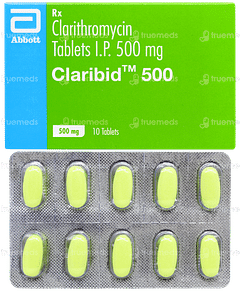 Claribid 500 Tablet 10