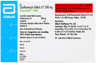 Claribid 500 Tablet 10