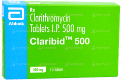 Claribid 500 Tablet 10