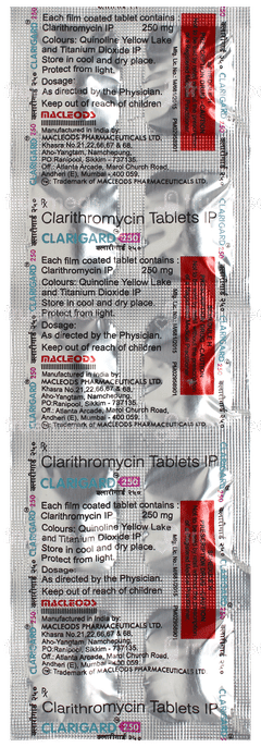 Clarigard 250 Tablet 10 Clarigard 250 Tablet 10