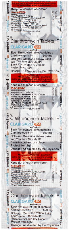 Clarigard 500 Tablet 10