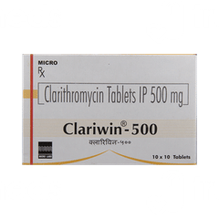 Clariwin 500 Tablet 10 Clariwin 500 Tablet 10