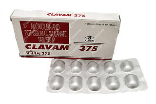 Clavam 375 Tablet 10