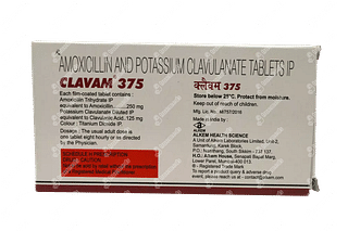 Clavam 375 Tablet 10