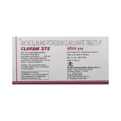 Clavam 375 Tablet 10