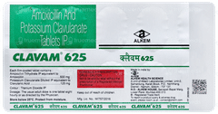 Clavam 625 Tablet 10