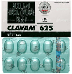 Clavam 625 Tablet 10 Clavam 625 Tablet 10