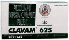 Clavam 625 Tablet 10 Clavam 625 Tablet 10