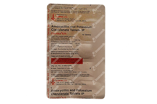 Clavidur 500/125 MG Tablet 10