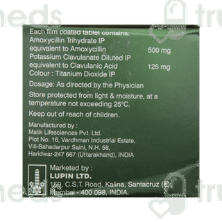 Clavidur 625 Tablet 10