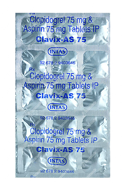 Clavix As 75 Tablet 15